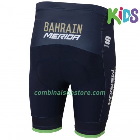 Cuissard sans Bretelles 2018 Bahrain Merida Enfant N001